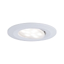 Paulmann 10er-Set Outdoor LED Einbauspot CALLA IP65, schwenkbar, 230V, je 6W 4000K 680lm 100�, wei� matt
