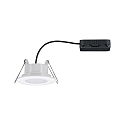 Paulmann Outdoor LED Einbauspot CALLA IP65, schwenkbar, 230V, je 6W 4000K 680lm 100�, wei� matt