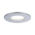 Paulmann 3er-Set Outdoor LED Einbauspot CALLA IP65, schwenkbar, 230V, je 6W 4000K 680lm 100�, Chrom matt