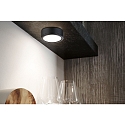 Paulmann 3er-Set LED Unterschrankleuchte PUKK, 230V, 3x 3W 2700K 210lm, Kunststoff, Schwarz