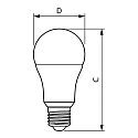 Philips LED lamp CorePro LEDbulb A60 E27 13W 1521lm 2700K 180� CRI 80 