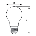 Philips LED lamp CorePro LEDbulb A60 E27 8,5W 1055lm 2700K CRI 80 