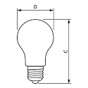 Philips LED lamp CorePro LEDbulb A60 E27 10,5W 1521lm 2700K CRI 80 
