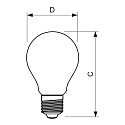 Philips LED Lampe CorePro LEDbulb, A60, E27, 7W, 2700K, klar