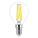 LED Lampe MASTER LEDLuster, P45, E14, 3,4W, 2700K, klar, dimmbar