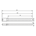 Philips LED Leuchtmittel CorePro LED PLL HF, 4P, 2G11, 12W, 4000K