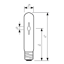 Philips Metallhalogendampflampe MASTER CityWh CDO-TT PLUS, 74W, 4200K, 7500lm, E27