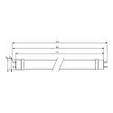 Philips LED R�hre MASTER LEDtube Value 1500mm HO, T8, 20,5W, 4000K