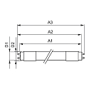 Philips LED R�hre MASTERConnect LEDtube IA 1200mm UO, T8, 16W, 6500K