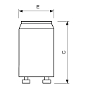 Philips Starter S2 4-22W SER 220-240V WH EUR BOX/20X10