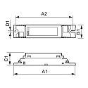 Philips Elektronisches Vorschaltger�t HF-S 258 TL-D II, 220-240V, 50/60Hz, IP20