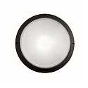 outdoor wall luminaire SUPERDELTA TONDO E27 IP54, black 