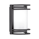 outdoor wall luminaire NIKKO+21 E27 IP65, anthracite, lacquered 