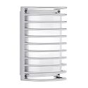 outdoor wall luminaire NIKKO+27/G E27 IP65, grey, lacquered 