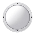 Wand- und Deckenleuchte EKO 26, E27, 1x23W, TC-TSE, IP44, IK06, Glas opal, wei�