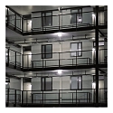 Performance in Lighting Wand- und Deckenleuchte EKO 21, E27, 1x15W, TC-TSE, IP44, IK06, Glas opal, wei�