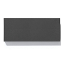 outdoor wall luminaire MIMIK 30 FLAT static IP65, anthracite, lacquered 