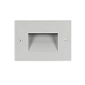 wall recessed luminaire INSERT+ ZERO / 107x49MM asymmetrical, static IP65, white 