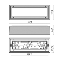 Performance in Lighting outdoor wall luminaire MULTI+ 35 static IP65, white 