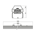 Performance in Lighting Stromschiene RAIL-A TRY 5P, 143,5cm, wei�