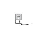 outdoor spot FOCUS+ ZERO S/EW swivelling, rotatable, static IP65, anthracite, powder coated 