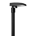 pole luminaire SPIDER+ rigid, asymmetrical IP66, black matt 