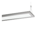 pendant luminaire SL629 PL PRISM D/I 54W up / down, for VDU workstation, DALI controllable, 5-pole IP20, grey