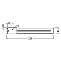 RADIUM LED Lampe ESSENCE LONG RL-LONG24 840/2G11 HF - Retrofit f. Ralux Long, EVG / 230V, Sockel 2G11, 12W 4000K 1500lm 140�