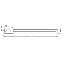 RADIUM LED Lampe ESSENCE LONG RL-LONG55 840/2G11 HF - Retrofit f. Ralux Long, EVG / 230V, Sockel 2G11, 25W 4000K 3250lm 140�