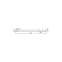 RADIUM LED tube T8 STAR T8 HF - EVG switchable matt G13 7,5W 1100lm 4000K 190� CRI 83 