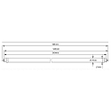 RADIUM LED R�hrenlampe DC TUBE T5 NEO 14/24 830/G5, f�r externe Treiber, 54.9cm, 10W 3000K 1620lm 220�, dimmbar