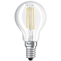 LED retrofit lamp LED Essence Drop Filament E14 RL-D60 827/C/E14 FIL, 6.5W, clear