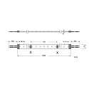 RADIUM Radium Outdoor LED Strip RaLED Star 1500 Waterproof, IP67, 24Vdc, 140 LED/m, 14.4W/m 4000K 1440lm/m 120�, 500cm