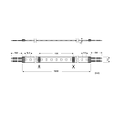 Radium Outdoor LED Strip RaLED Protected Colormix Star 500, IP67, 75 LED/m