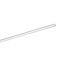 Aufbau-Aluminium-Profil f�r 1 LED Strip, flaches U-Profil SMALL, 200cm, wei� RAL9016