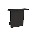 Endkappe f�r PROFILE MEDIUM WING BLACK