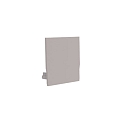 end cap MEDIUM U, white