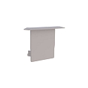 end cap MEDIUM WING, white