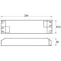 Rutec LED Netzger�t, 24V 100.8W IP20 100-240V AC Schraubanschluss