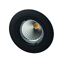 downlight MR16 round, rigid IP20, black matt