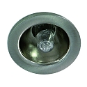 Recessed spot Light point for pin socket G4, IP20, iron brushed