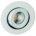 LED Einbaustrahler RINCA COB, IP20, rund, 350mA, 8W 2700K 694lm 25�, CRI >90, schwenkbar, drehbar, wei�