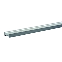 U profile FUP18/7 / 2M flat, anodised aluminium