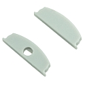end cap BENDABLE FUP18/6B with feed-in option, aluminium