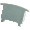 end cap COLLAR PROFILE HIGH high, closed, aluminium