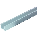 U profile HIGH 23/18 - 2M high, anodised aluminium