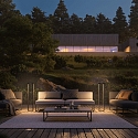 SIGOR LED Akku-Solarleuchte RADIA MEGA, 3W, 3000K, 235lm, IP65, mit Tageslichtsensor, graphitgrau