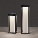 SIGOR LED Akku-Solarleuchte RADIA MOON MINI, IP65, mit Tageslichtsensor, 2.2W 3000K 152lm, graphitgrau