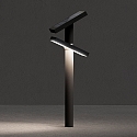 SIGOR LED Akku-Solarleuchte HELIOSTEPPER, 2,2W, 3000K, 170lm, IP65, mit Tageslichtsensor, graphitgrau 