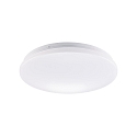 LED Aufbauleuchte MOON 3-CCT, IP44 IK05, schaltbar, wei�, � 33cm, 18W 3000/4000/5700K 1900lm 120�